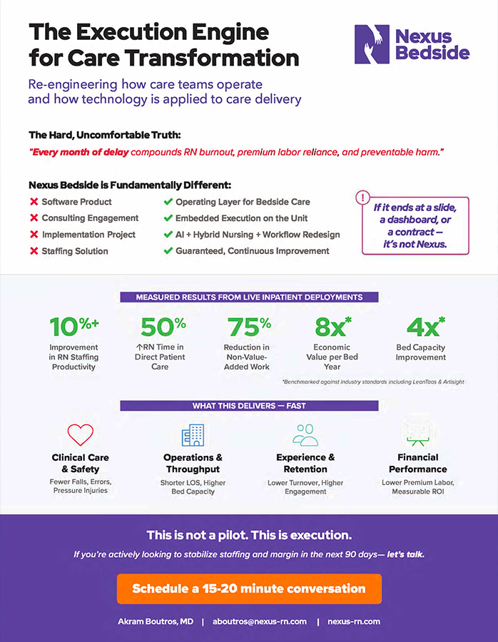 THe Execution Engine for Care Transformation THe Execution Engine for Care Transformation